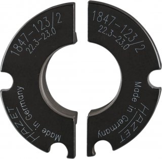 HAZET Halbschalen Paar ∙ ⌀ 22,3 – 23 mm 1847-123/2