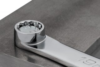VIGOR Ratschen-Ringschlüssel ∙ extra lang ∙ V7031-12 ∙ SW 12 mm