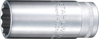 3/8" Steckschlüsseleinsatz SW 13mm L.54mm