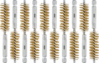 VIGOR Messingbürsten Satz ⌀ 15 mm ∙ V4646M-15