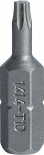 Bit-Schraubendrehereinsatz T10 6kant C 6,3 L.25mm