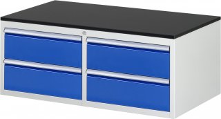 Schubladenschrank LL2.0.0 | B1145xT650xH460mm | M-Top-22mm | 4xSchublade-TA