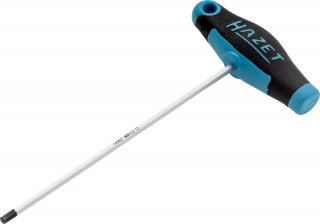 HAZET Schraubendreher ∙ mit T-Griff 828-2.5 ∙ Innen Sechskant Profil ∙ SW 2,5 mm