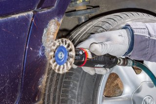 VIGOR Scheibenbürste ∙ gezopft ∙ 75 mm ∙ V6806