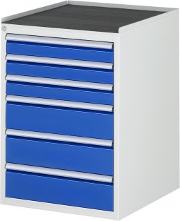 Schubladenschrank L5.9 | B580xT650xH825mm | MT-Top-25mm | 6xSchublade-TA