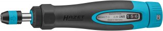 HAZET Drehmomentschraubendreher mit Standardgriff 6004CT-3 ∙ Drehmomentbereich min-max: 0.02 – 0.3 Nm ∙ Genauigkeit: 6% ∙ 1/4 Zo