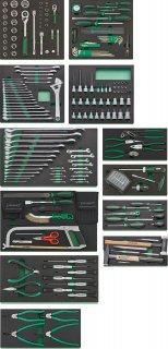 Werkzeug-Sortiment TCS 821/12 267 St.