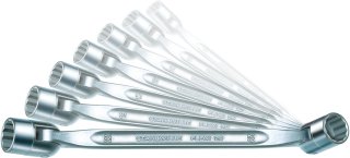Doppelgelenkschlüssel-Satz FLEXI 29/7 8x9-20x22 7 St.