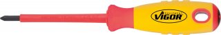 VIGOR VDE Schraubendreher ∙ V2063 ∙ Kreuzschlitz Profil PH ∙ SW PH1