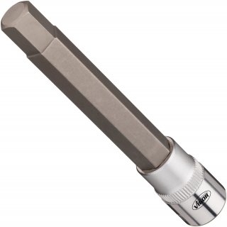 VIGOR Steckschlüsseleinsatz ∙ V7158-7 ∙ 3/8 Zoll (10 mm) Vierkant hohl ∙ Innen Sechskant Profil ∙ SW 11 mm