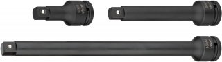 VIGOR Schlagschrauber Verlängerung Satz ∙ V5034/3 ∙ 3/4 Zoll (20 mm) Vierkant hohl ∙ 3/4 Zoll (20 mm) Vierkant massiv ∙ 3-teilig