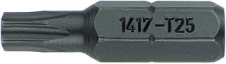 Bit-Schraubendrehereinsatz T6 6kant C 6,3 L.25mm