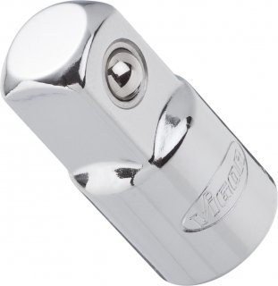 VIGOR Adapter ∙ V2014 ∙ 1/4 Zoll (6,3 mm) Vierkant hohl ∙ 3/8 Zoll (10 mm) Vierkant massiv ∙ 26 mm