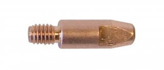 10 Kontaktrohre - für MIG-Brenner - 150/250 A - Ø 0,8 mm - M6 - Alu