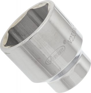 VIGOR Steckschlüsseleinsatz ∙ V2335N ∙ 3/4 Zoll (20 mm) Vierkant hohl ∙ Außen Sechskant Profil ∙ SW 50 mm