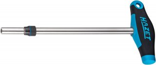 HAZET Teleskop Bithalter mit T-Griff 866BH-14 ∙ 1/4 Zoll (6,3 mm) Sechskant hohl