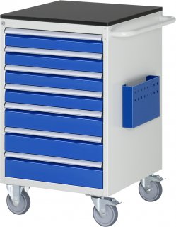 Montagewagen L5.17 | B580xT650xH970mm | 7xSchublade-VA | M-Top-20mm