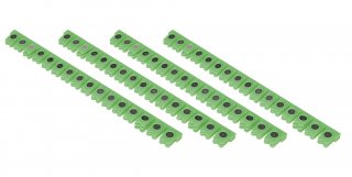 SATZ VON 4 MAGNETISCHEN KANTENSCHUTZVORRICHTUNGEN 