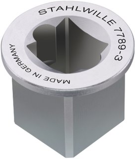 Vergrößerungsstück Innen-4kant 1mm Außen-4kant 1 1/2mm