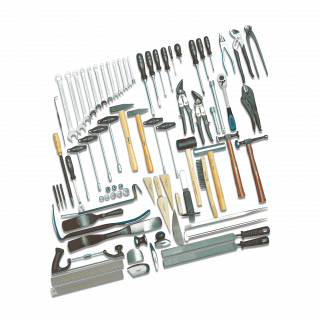 Werkzeug Sortiment 0-1900/77 ∙ 0,4 x 2,5 – 1,6 x 10