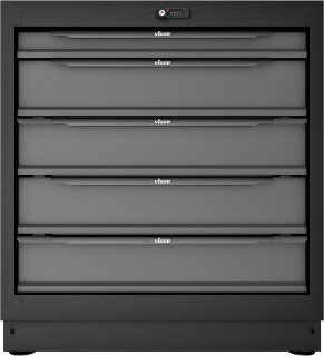 VIGOR Schubladen-Unterschrank ∙ extra tief ∙ 5 Schubladen ∙ V6000-031XD
