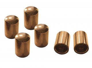 6 gerade Elektrodenkappen Typ A 6 gerade Elektrodenkappen Typ A