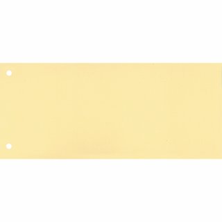 Trennstreifen 10,5x24cm Karton gelb 100 St./Pack.