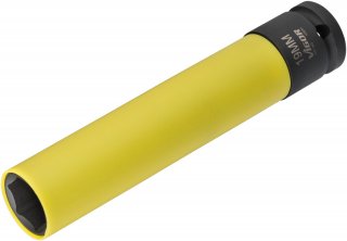 VIGOR Schlagschrauber Steckschlüsseleinsatz ∙ lang ∙ V5931 ∙ 1/2 Zoll (12,5 mm) Vierkant hohl ∙ Außen Sechskant Profil ∙ SW 19 m
