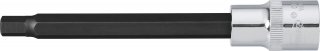 VIGOR Innensechskant Schraubendreher-Einsatz ∙ V2081 ∙ 1/2 Zoll (12,5 mm) Vierkant hohl ∙ Innen Sechskant Profil ∙ SW 6 mm
