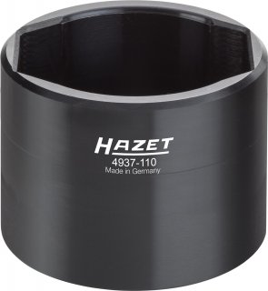 HAZET Nkw Radkapselschlüssel 4937-110 ∙ 1 Zoll (25 mm) Vierkant hohl ∙ 95 mm