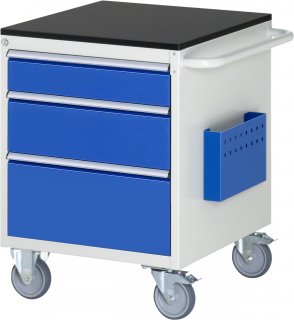 Montagewagen L3.16 | B580xT650xH790mm | 3xSchublade-VA | M-Top-20mm