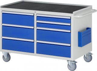 Montagewagen LL3.0.1 | B1145xT650xH795mm | 7xSchublade-TA | MT-Top-25mm