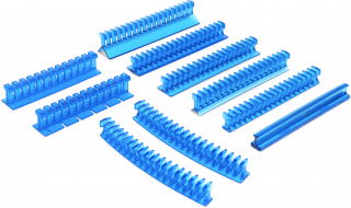 GPR GYS - 10 ÖSEN-KLEBEPADS BLAU