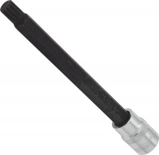 VIGOR Innenvielzahn Schraubendreher-Einsatz ∙ XZN ∙ V6124 ∙ 3/8 Zoll (10 mm) Vierkant hohl ∙ Innen Vielzahn Profil XZN ∙ SW M9