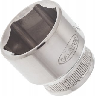 VIGOR Steckschlüsseleinsatz ∙ V2261N ∙ 3/8 Zoll (10 mm) Vierkant hohl ∙ Außen Sechskant Profil ∙ SW 24 mm