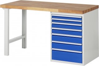 Werkbank 7517A1 | B1500xT700xH890mm | 7xSchublade-TA