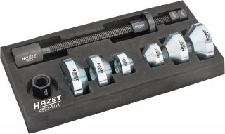 HAZET Doppel-Konus Radlagerwerkzeug Satz 4933-1/11 ∙ 11-teilig