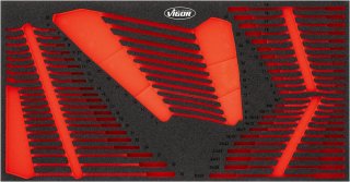 VIGOR Schraubenschlüssel-Einlage ∙ leer ∙ Xl ∙ V6650N-L ∙ L x B x H: 750 mm x 393 mm x 35 mm