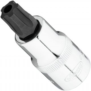 VIGOR Schraubendrehereinsatz ∙ V7055-IPR55 ∙ 1/2 Zoll (12,5 mm) Vierkant hohl ∙ Innenprofil mit 5 abgerundeten Flanken | mit Stir