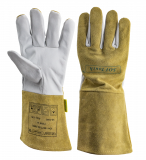 Verstärkte Mehrzwecklederhandschuhe (Größe 9)