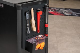VIGOR Handschuhbox-Halter ∙ V6000-060 ∙ L x B x H: 251,9 mm x 116,5 mm x 123,9 mm