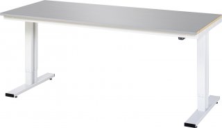 Werktisch elektrisch höhenverstellbar | B2000xT800xH720-1120mm | ES-Platte-28 mm