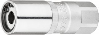 HAZET Stehbolzen-Ausdreher 844-6 ∙ 1/2 Zoll (12,5 mm) Vierkant hohl ∙ 23 mm