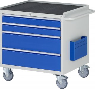 Montagewagen XL3.1 | B770xT650xH795mm | 4xSchublade-TA | MT-Top-25mm