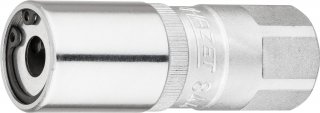HAZET Stehbolzen-Ausdreher 844-8 ∙ 1/2 Zoll (12,5 mm) Vierkant hohl ∙ 23 mm