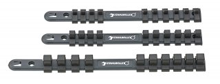 Satz Steckschlüsselleisten 30 Halteklammern L.315 mm