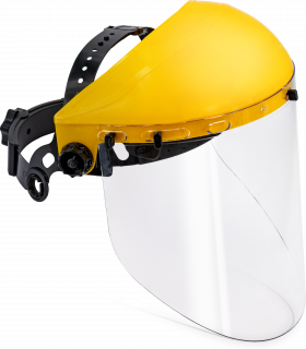 Gesichtsmaske gegen Elektrogefahren