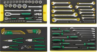 Werkzeug-Sortiment für Trolleys 13217 805/4 WT TCS 89 St.