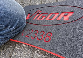 VIGOR Kniekissen ∙ V2338 ∙ L x B x H: 475 mm x 235 mm x 26 mm