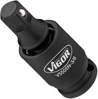 VIGOR Schlagschrauber Gelenkstück ∙ V5505N-3/8 ∙ 3/8 Zoll (10 mm) Vierkant hohl ∙ 3/8 Zoll (10 mm) Vierkant massiv